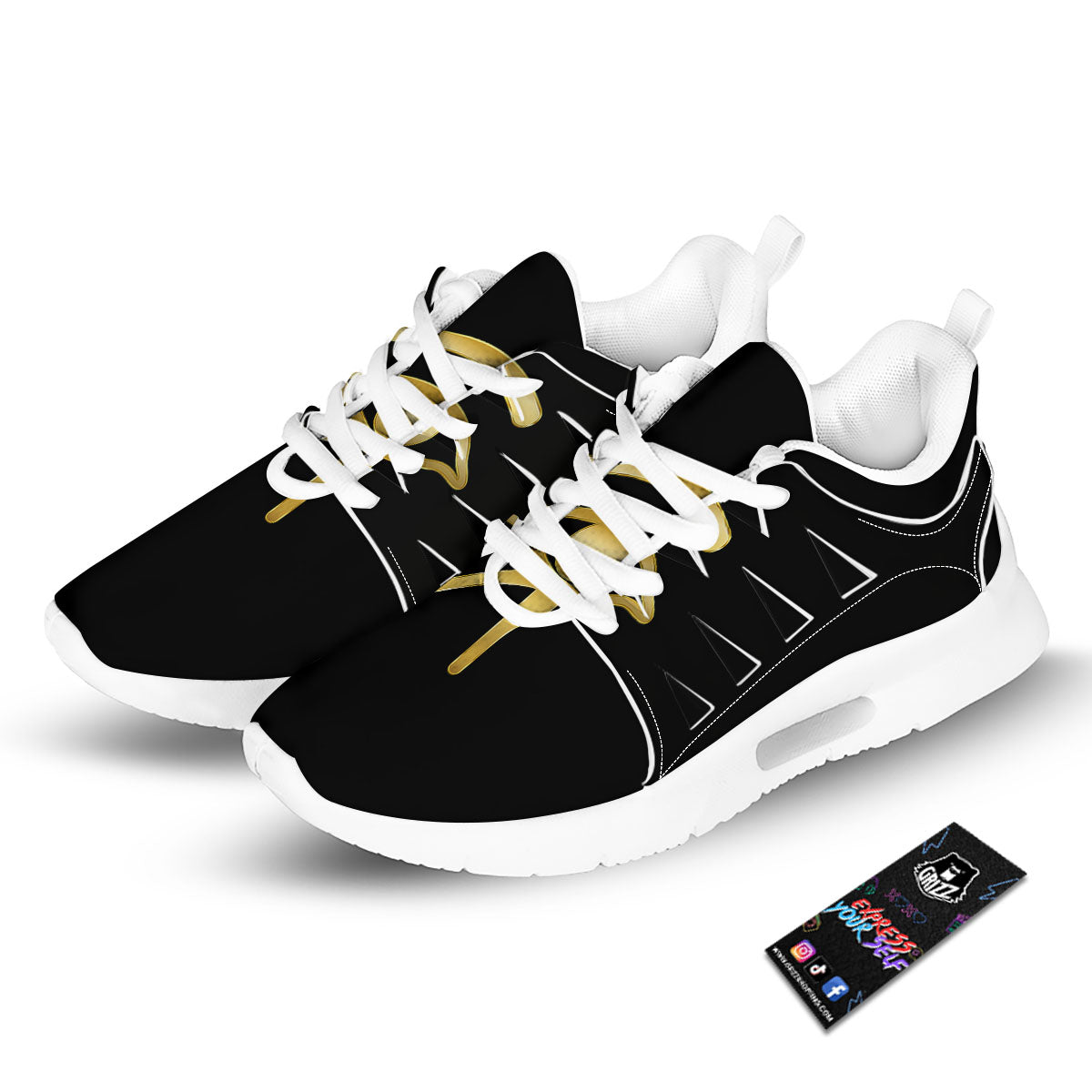 Symbol Eye Of Horus Print Tennis Shoes-grizzshop