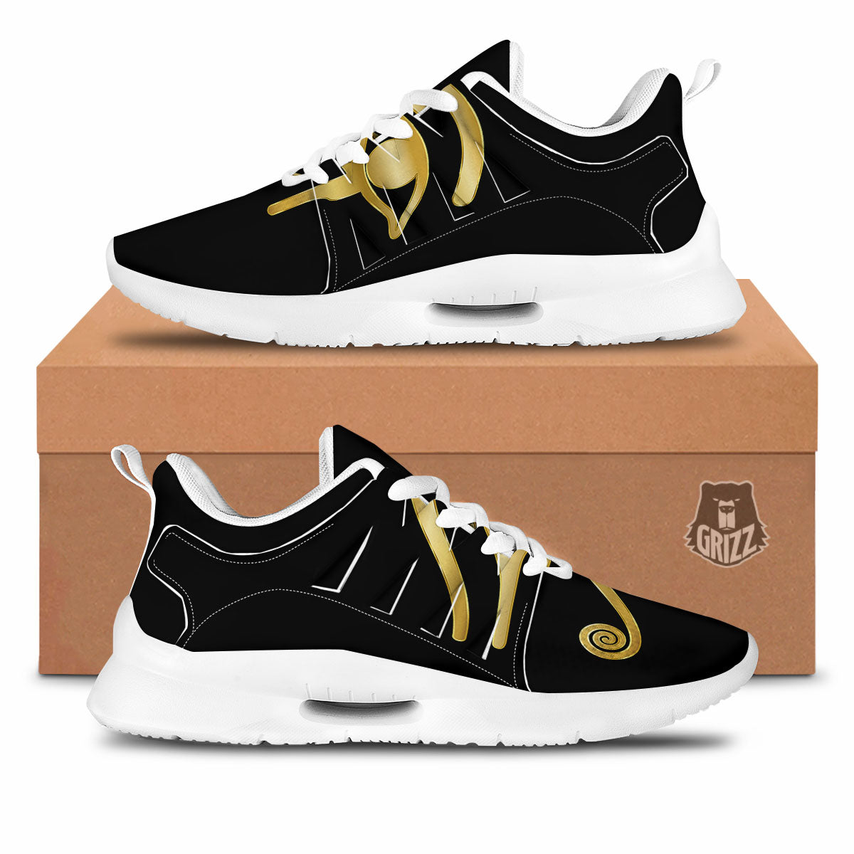 Symbol Eye Of Horus Print Tennis Shoes-grizzshop
