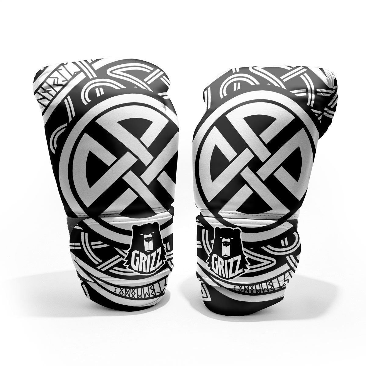 Symbol Viking Norse Runes Print Pro Boxing Glove