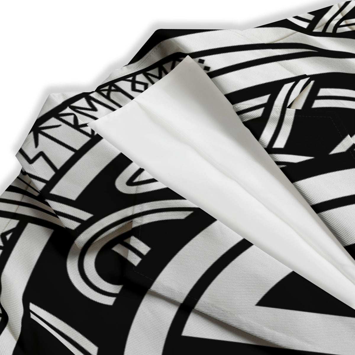 Symbol Viking Norse Runes Print Women's Blazer-grizzshop