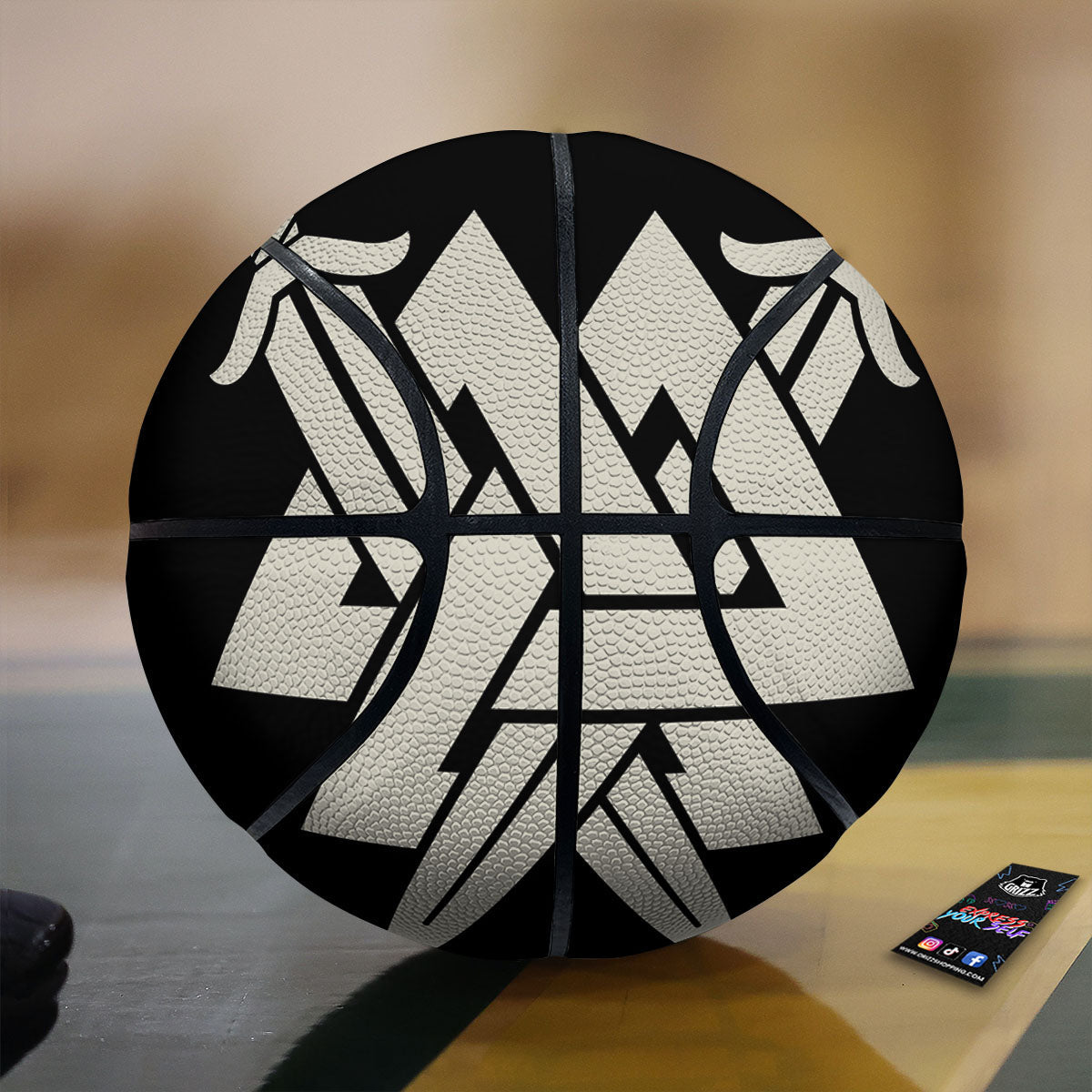 Symbol Viking Valhalla Print Basketball