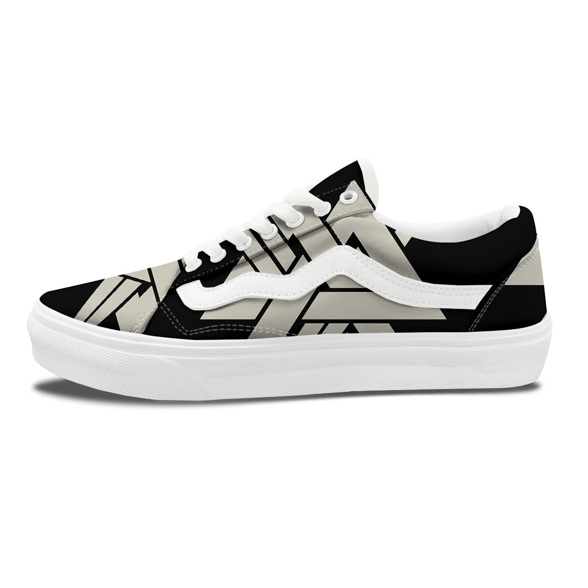 Symbol Viking Valhalla Print Skate Shoes-grizzshop