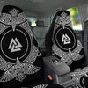 Symbol Viking Valknut Print Car Seat Covers-grizzshop