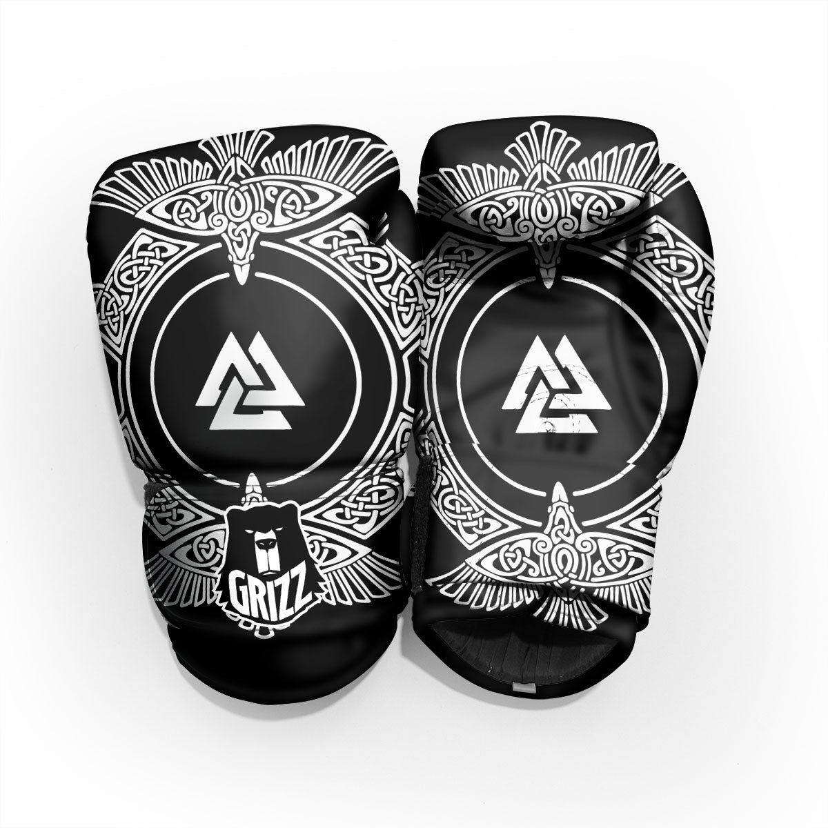 Symbol Viking Valknut Print Pro Boxing Glove