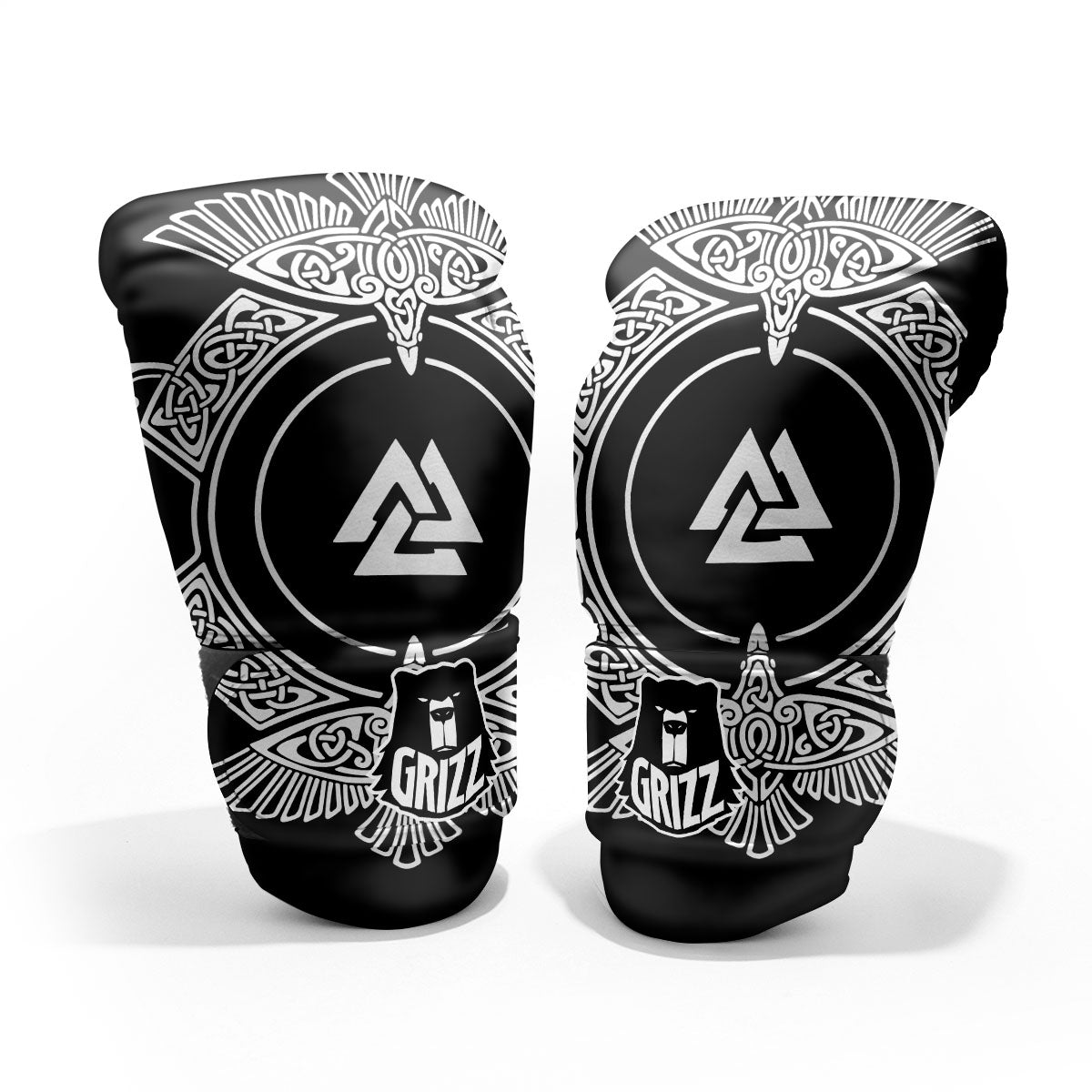 Symbol Viking Valknut Print Pro Boxing Glove