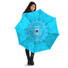 Symbol Vishuddha Chakra Print Umbrella-grizzshop