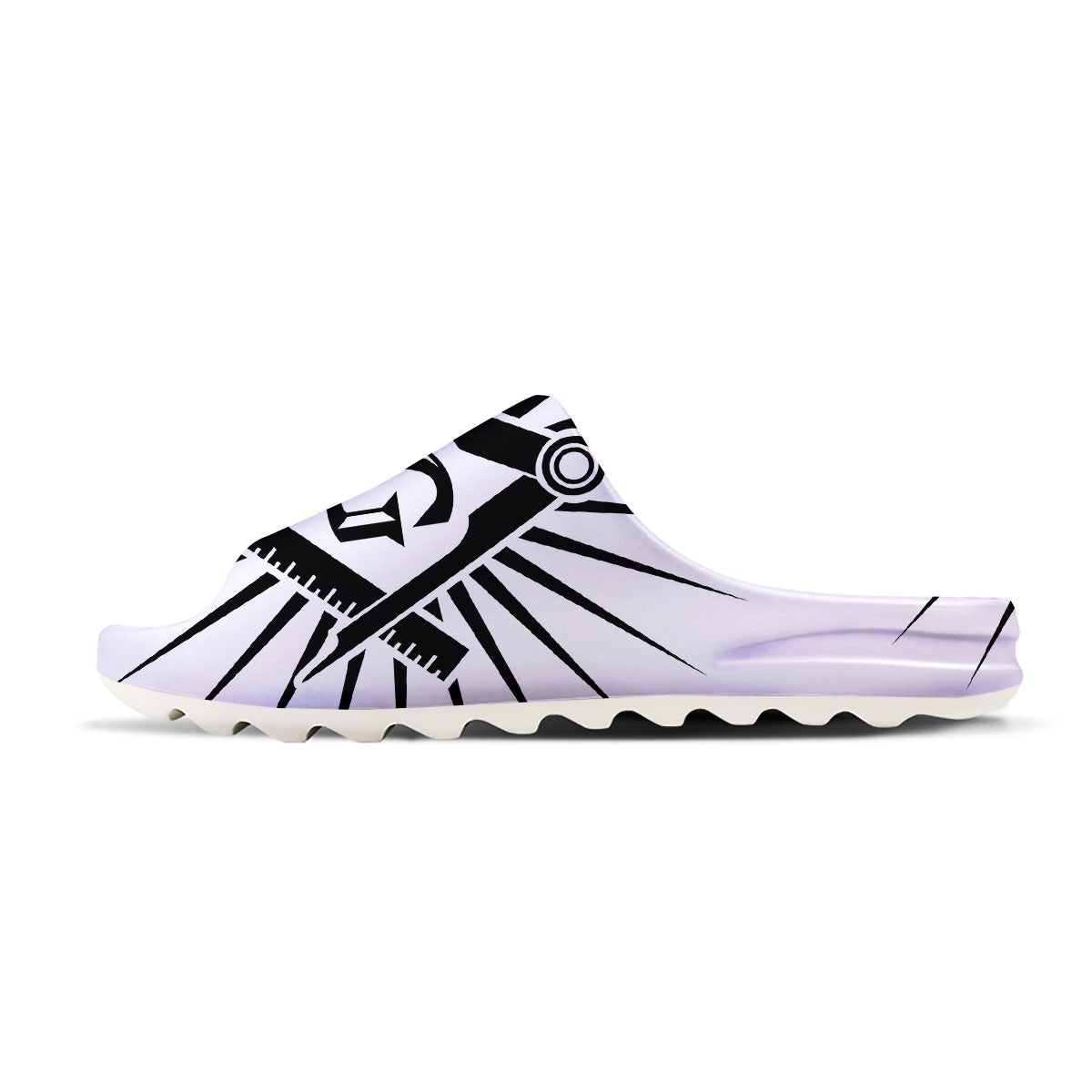 Symbol Freemasonry Print Sandals-grizzshop