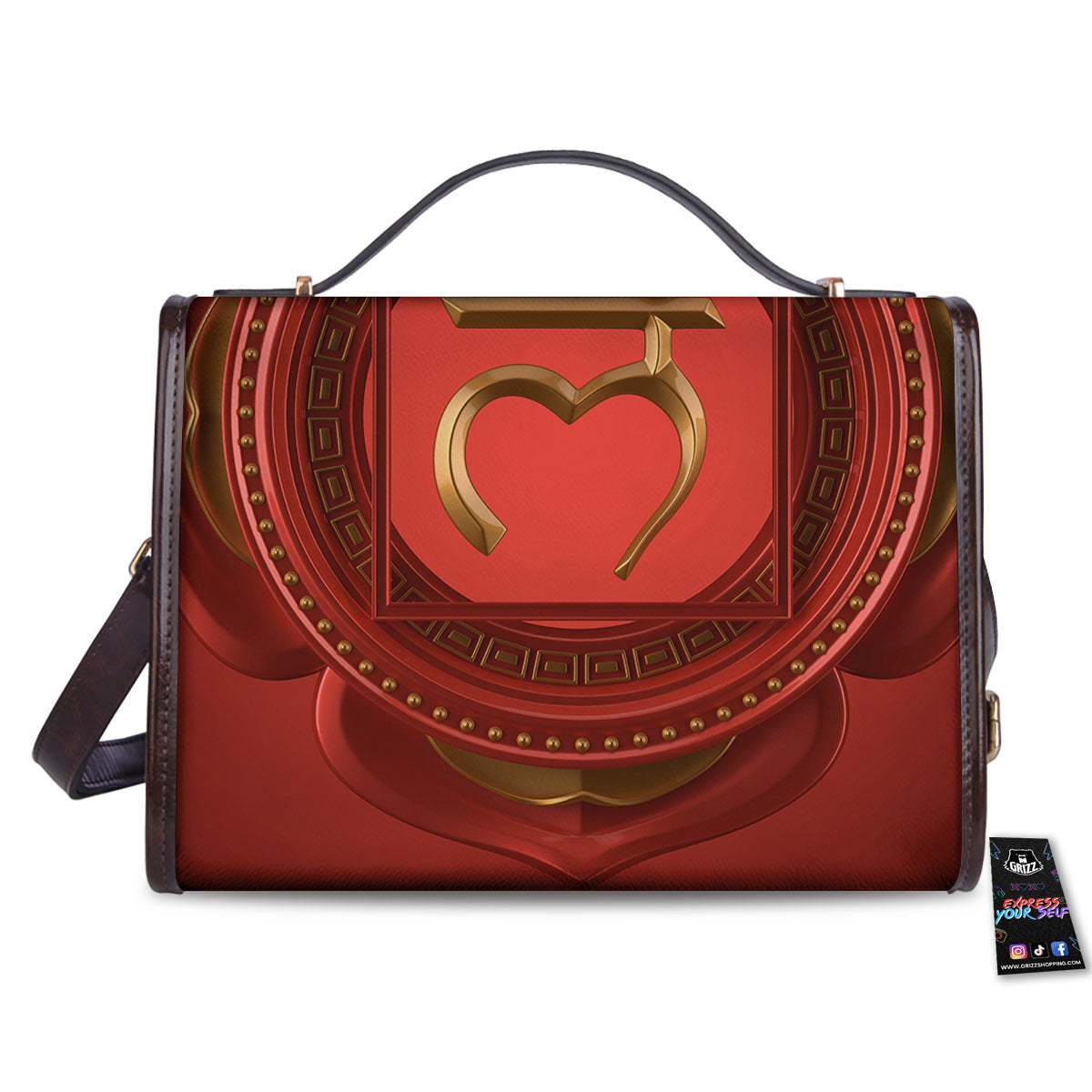 Symbol Muladhara Chakra Print Women's Satchel Bag