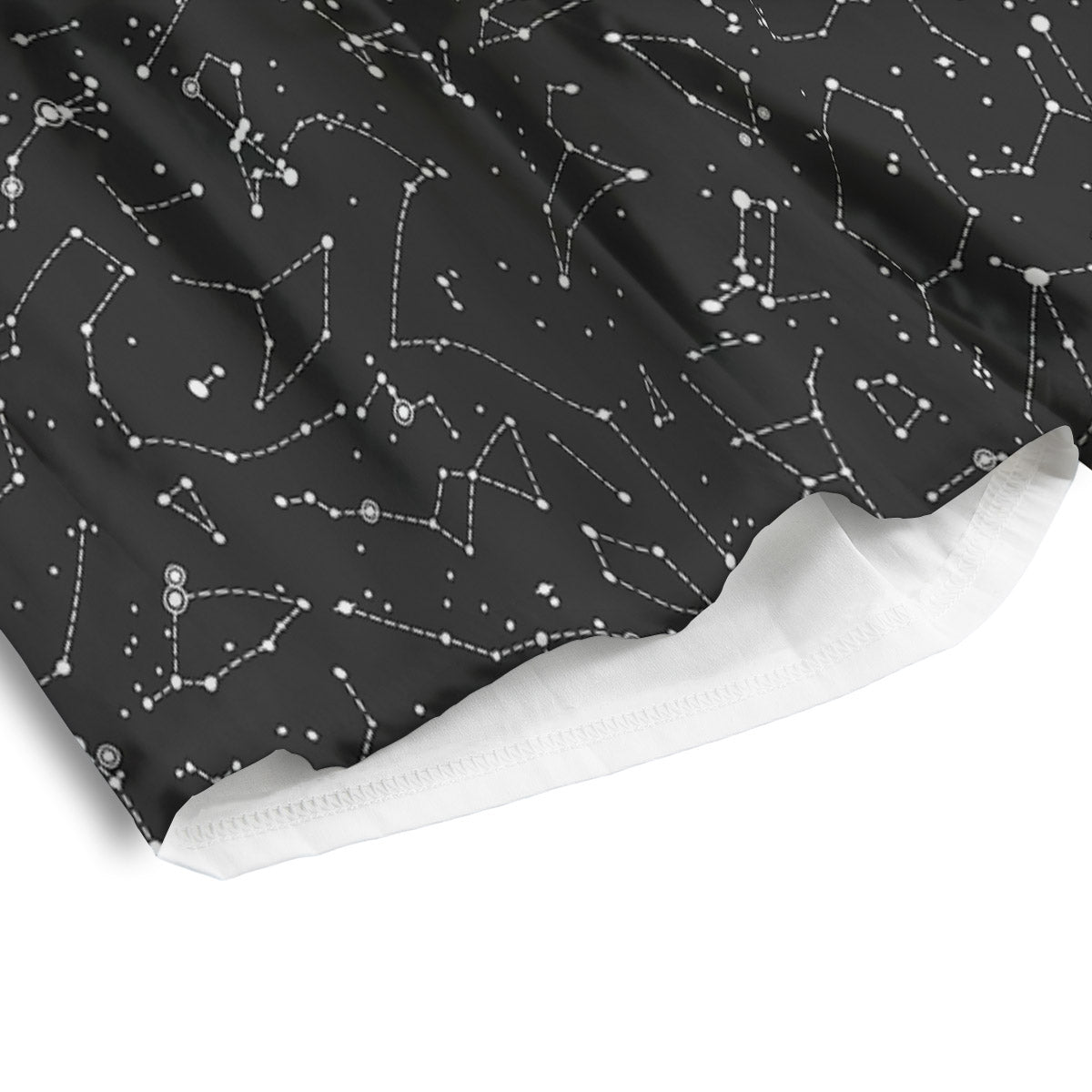 Symbols Constellation Print Pattern Men's Athletic Shorts