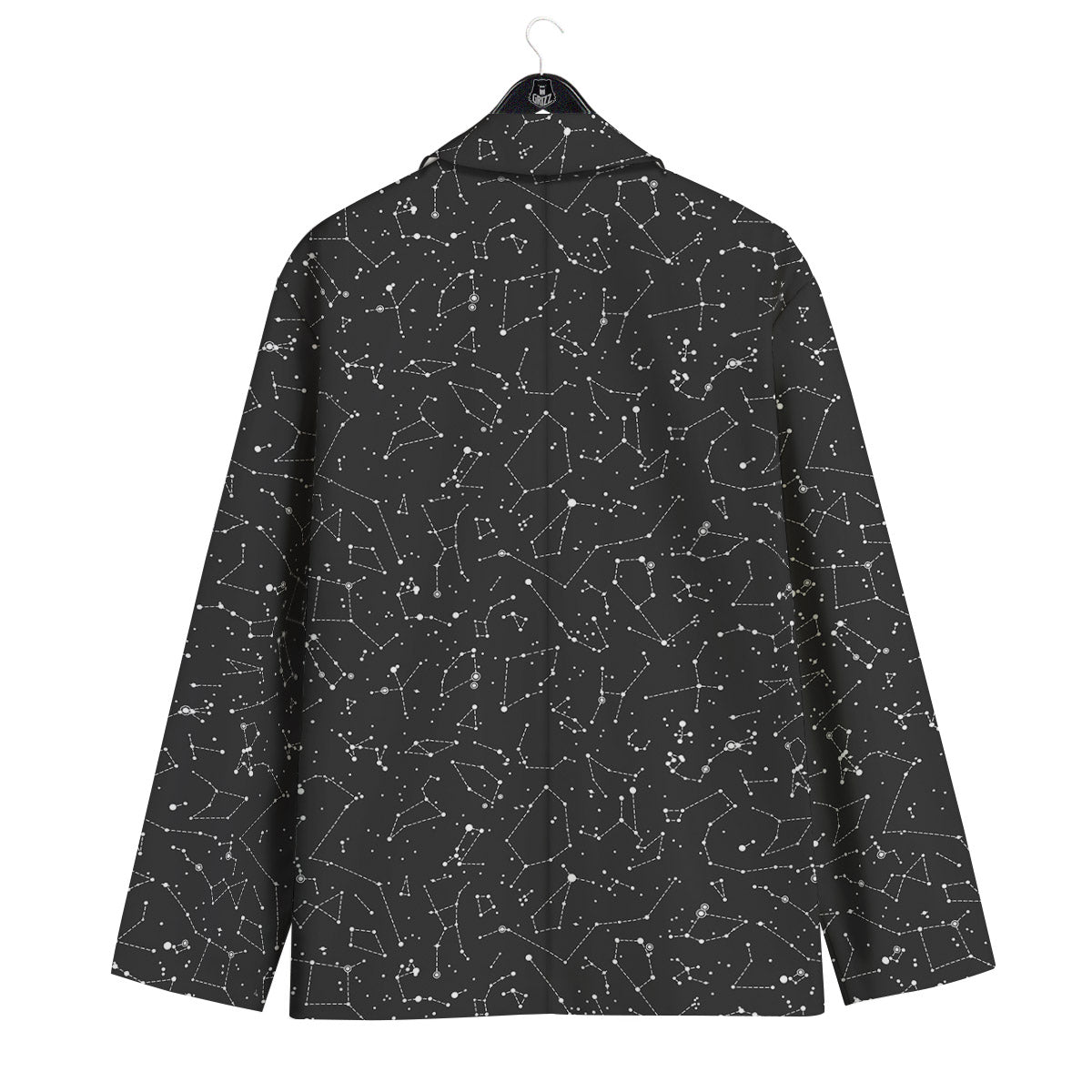 Symbols Constellation Print Pattern Men's Sport Coat-grizzshop