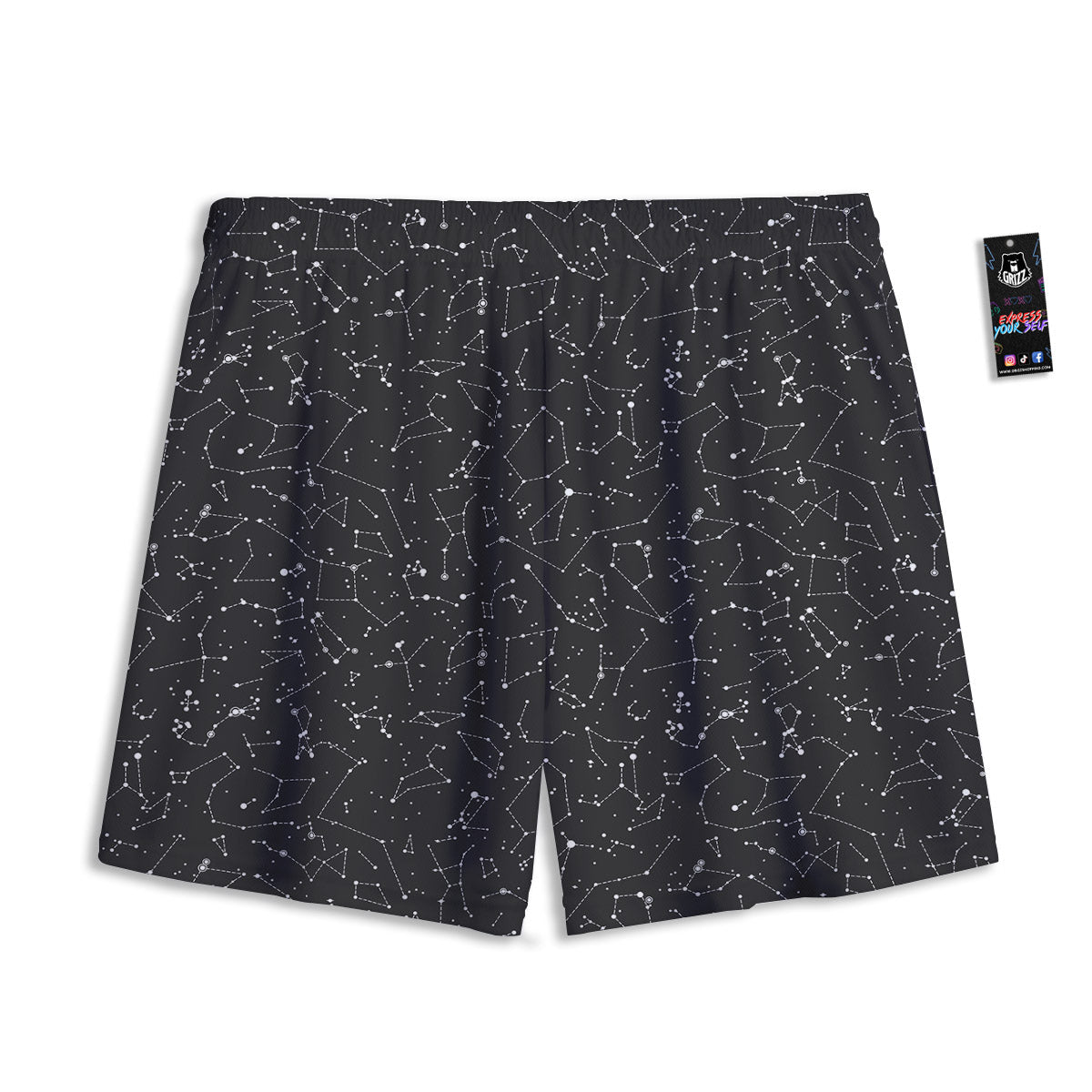 Stewart Tartan Green Print Pattern Mesh Shorts