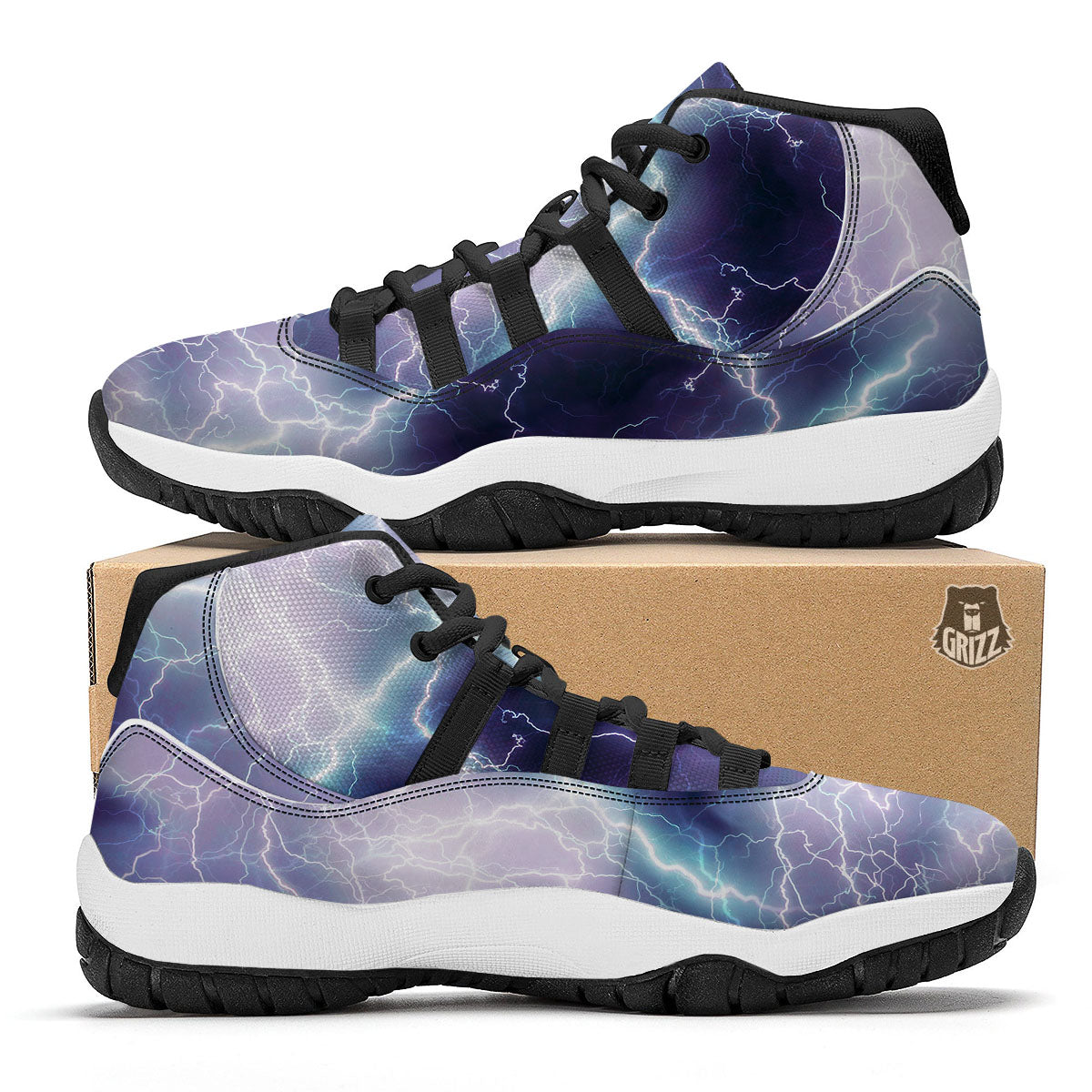 Symbols Egyptian Print Pattern Black Bball Shoes-grizzshop