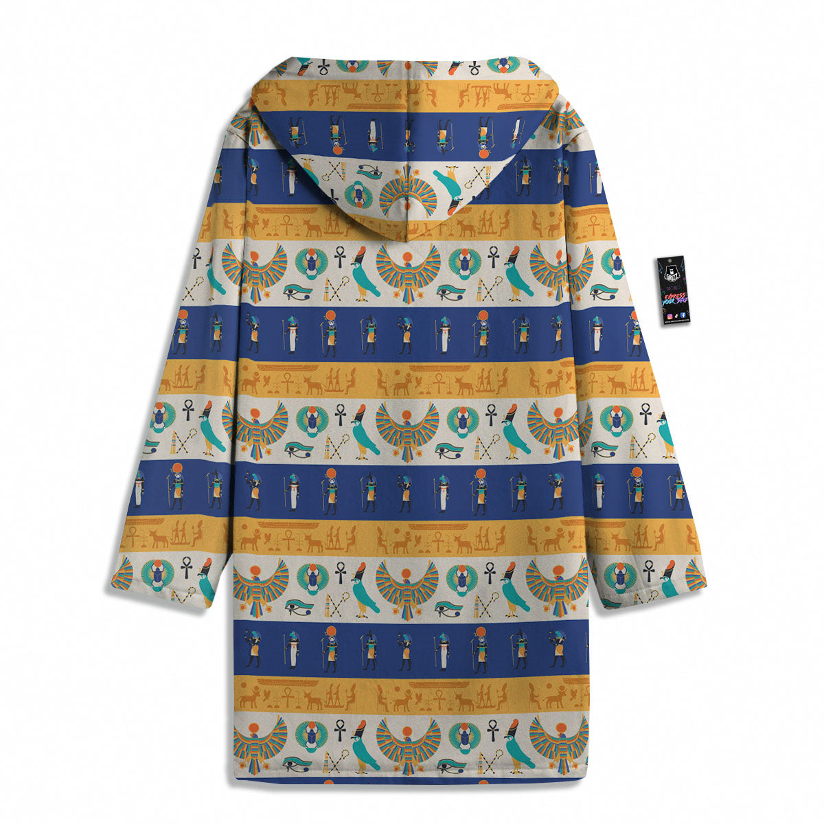Symbols Egyptian Print Pattern Men's Windbreaker Jacket-grizzshop