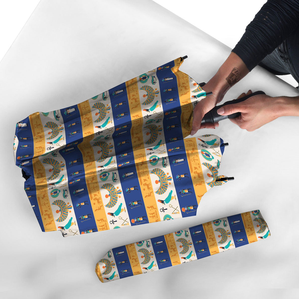 Symbols Egyptian Print Pattern Umbrella-grizzshop