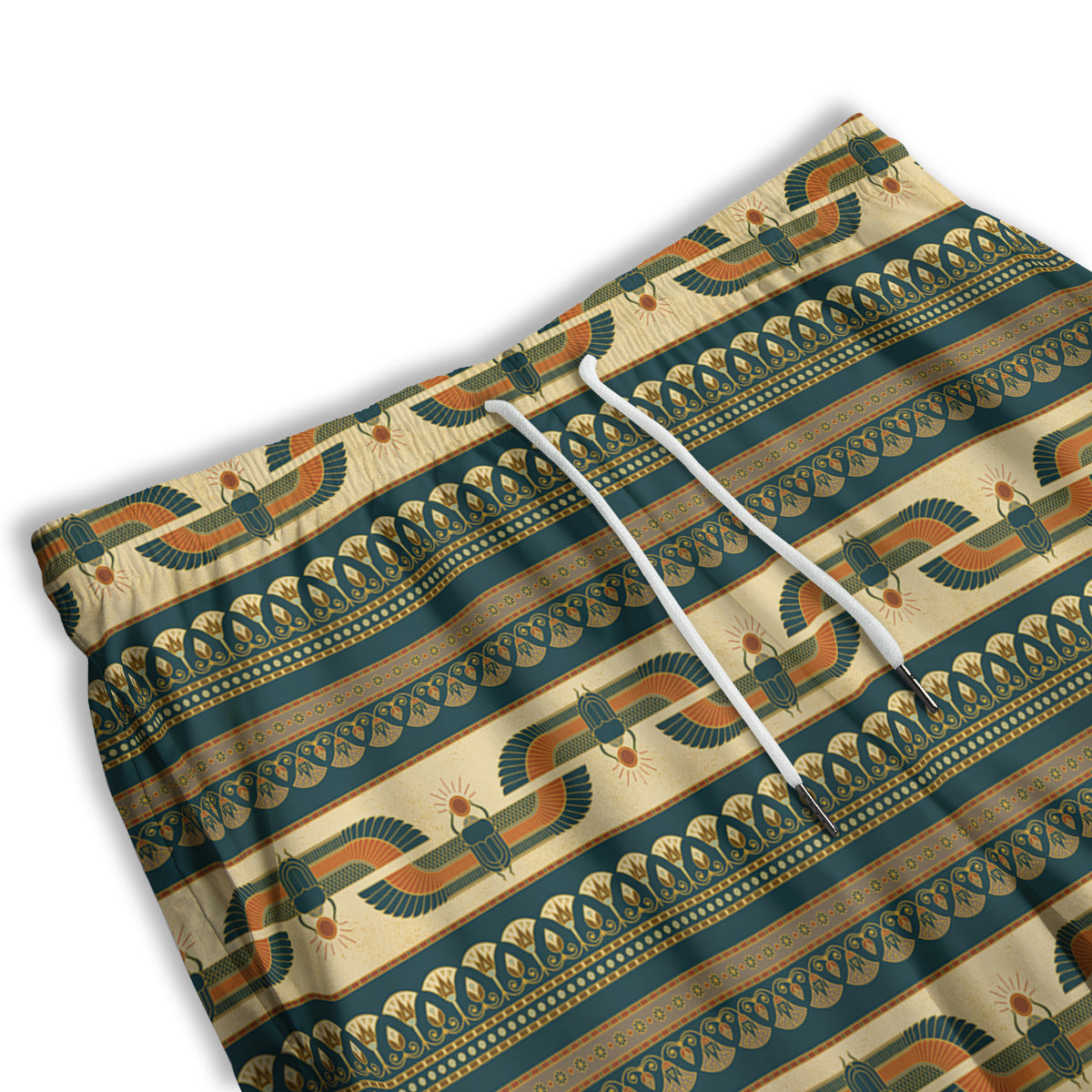 Symbols Of Ancient Egypt Print Pattern Men's Athletic Shorts