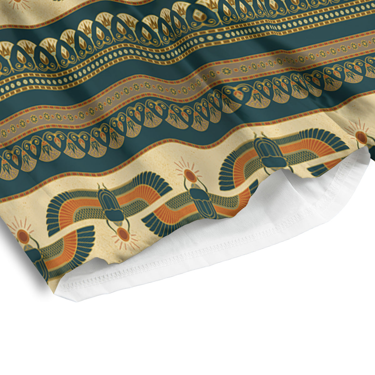 Symbols Of Ancient Egypt Print Pattern Men's Athletic Shorts