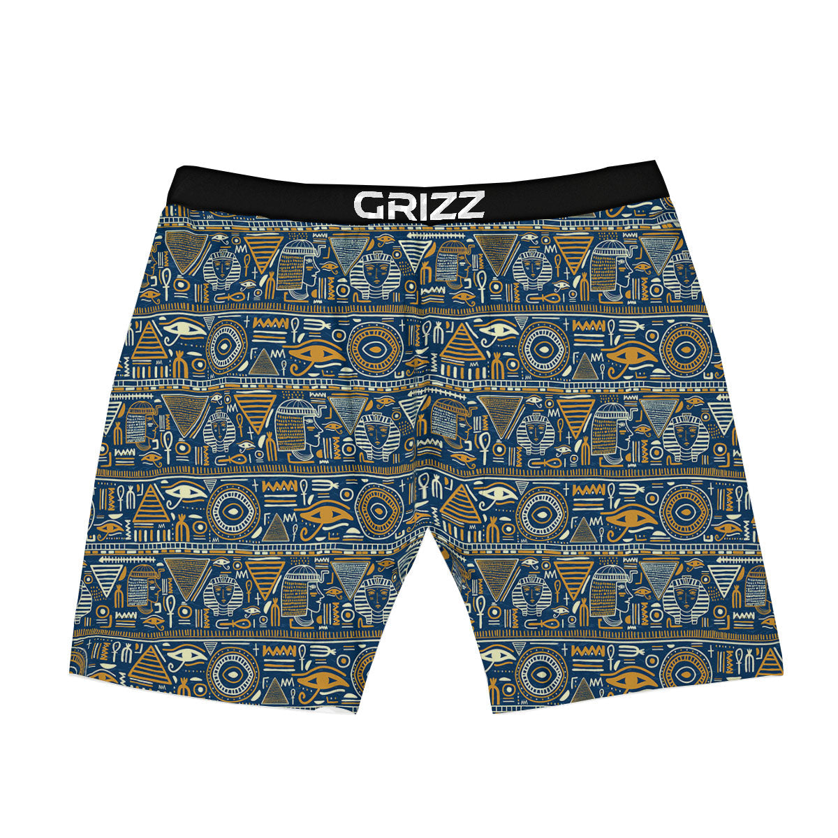 Symbols Tribal Egyptian Print Boxer Briefs-grizzshop