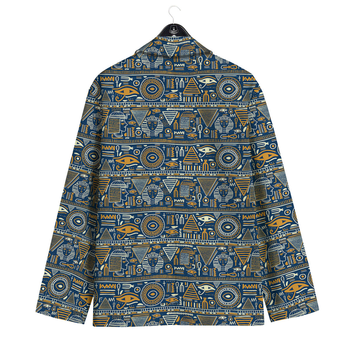Symbols Tribal Egyptian Print Men's Sport Coat-grizzshop