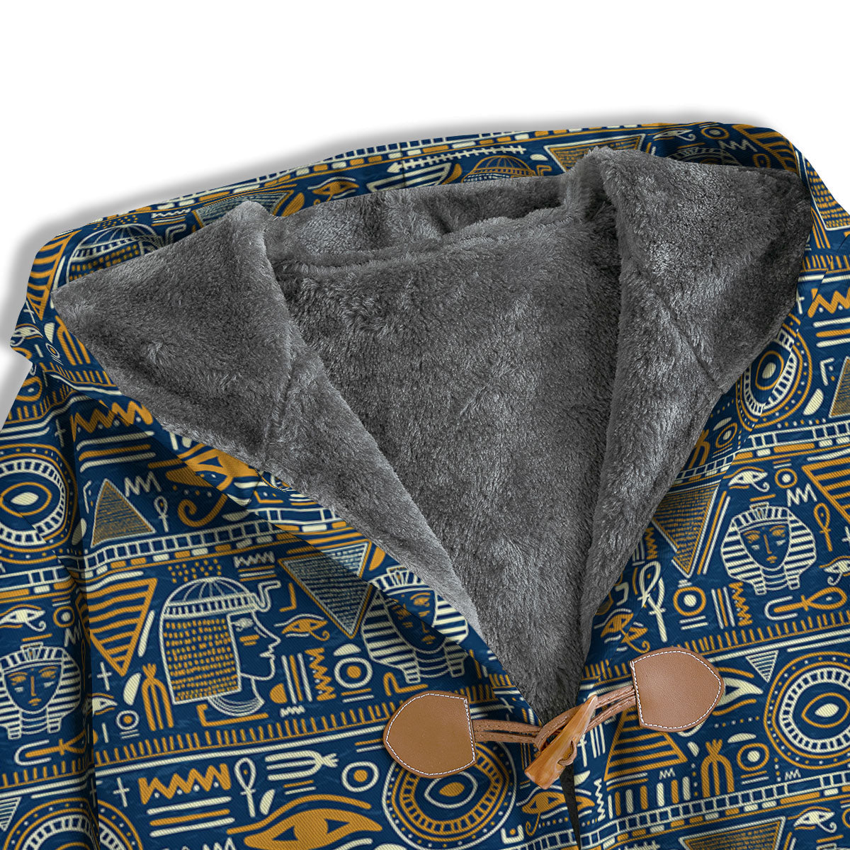 Symbols Tribal Egyptian Print Men's Windbreaker Jacket-grizzshop