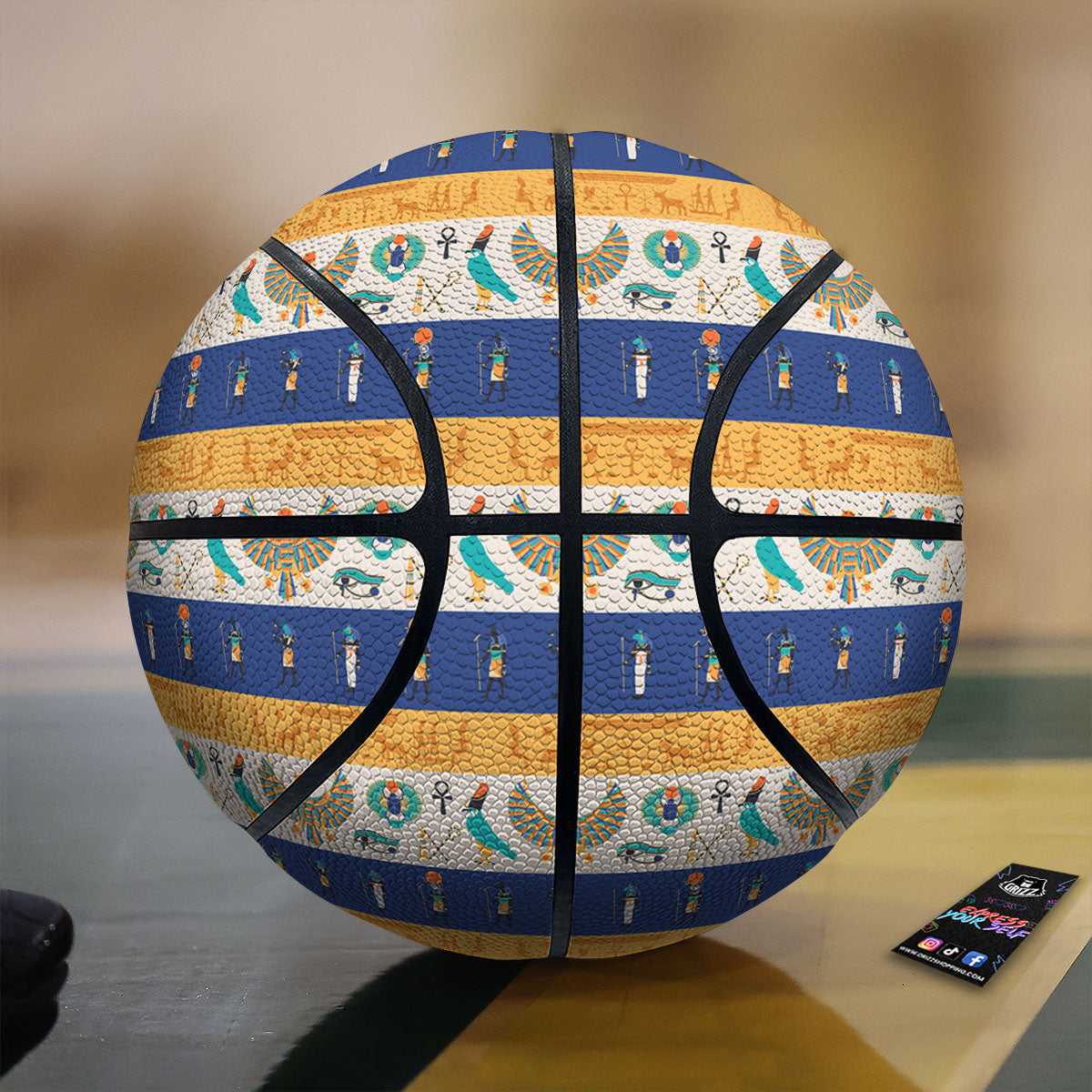 Tattoo Koi Carp Japanese Print Pattern Basketball