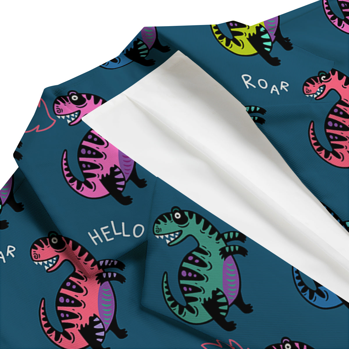 T rex Dinosaur Print Pattern Men's Blazer-grizzshop
