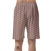 Tan Brown Polka Dot Men's Shorts-grizzshop