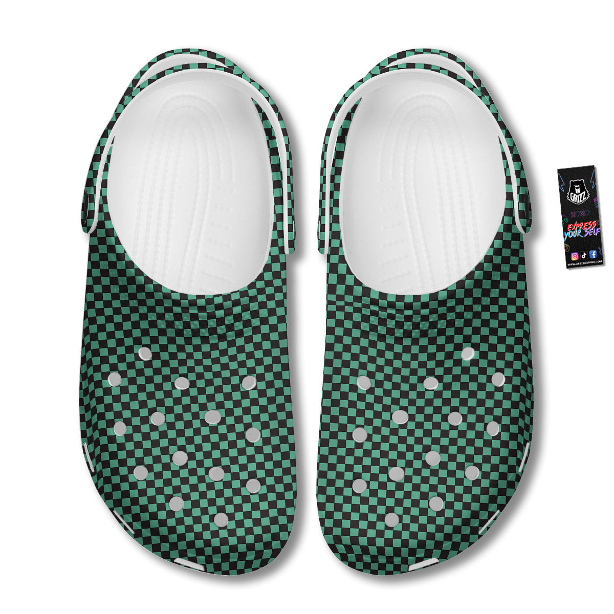 Tanjiro Print Pattern Clog-grizzshop