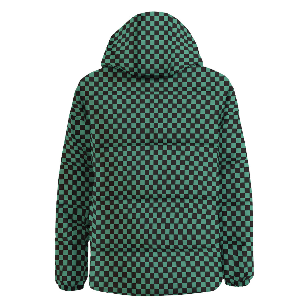 Tanjiro Print Pattern Down Jacket-grizzshop