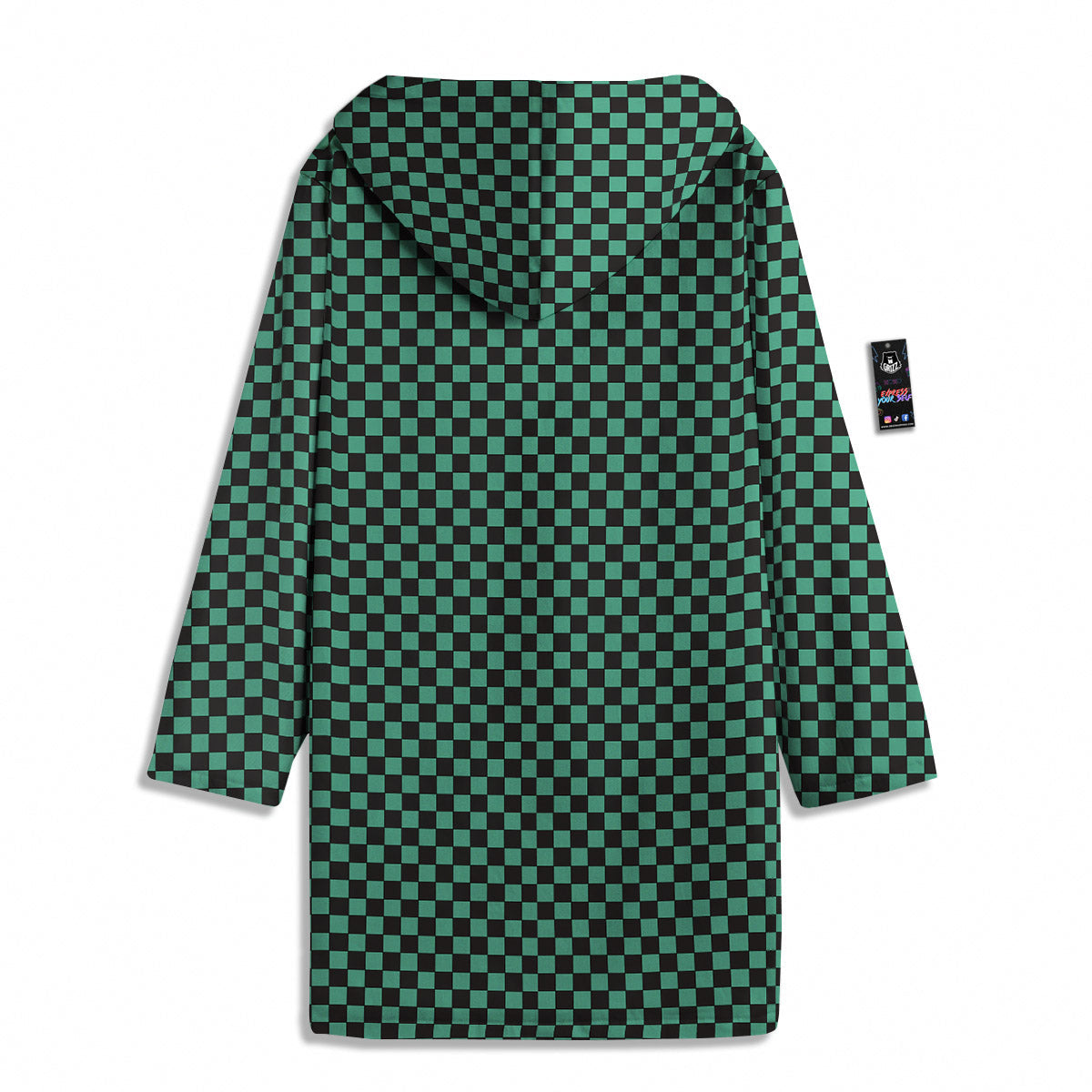 Tanjiro Print Pattern Men's Windbreaker Jacket-grizzshop