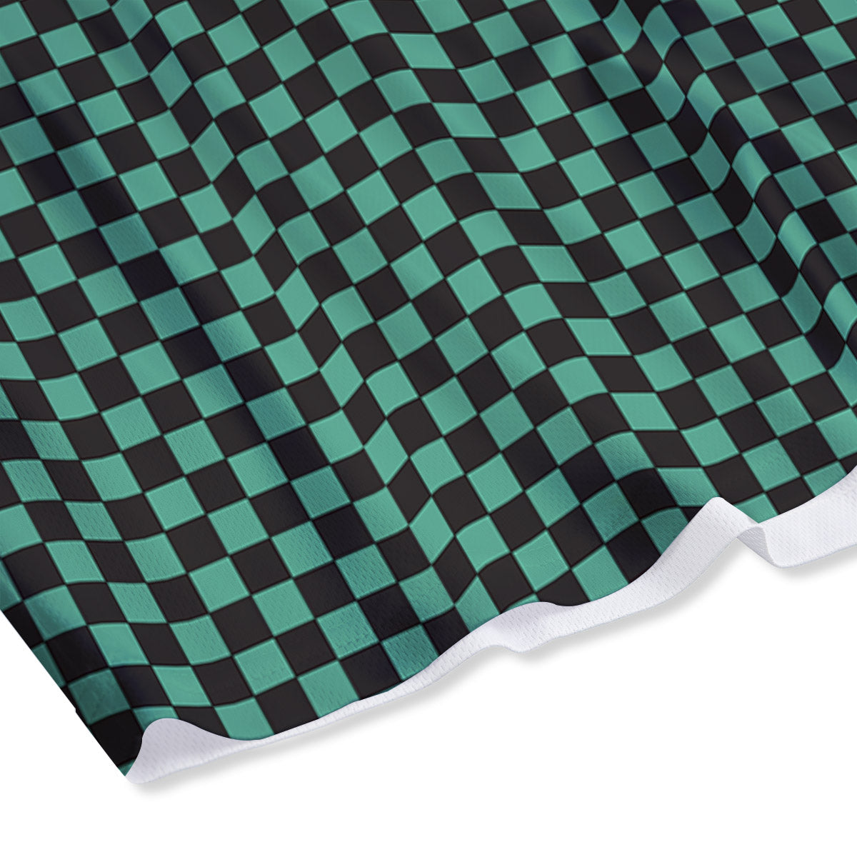 Tanjiro Print Pattern Mesh Shorts-grizzshop