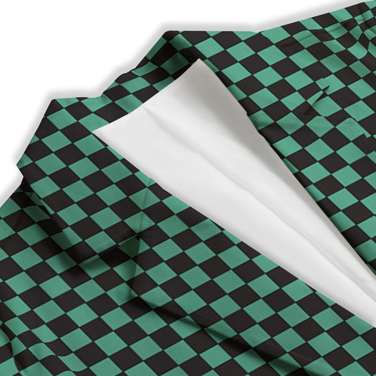 Tanjiro Print Pattern Women's Blazer-grizzshop