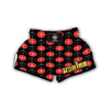 Targets Archery Pattern Print Muay Thai Boxing Shorts-grizzshop