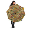 Tarot Card Wicca Vintage Print Pattern Umbrella-grizzshop