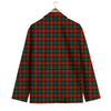 Tartan Christmas Print Pattern Men's Blazer-grizzshop