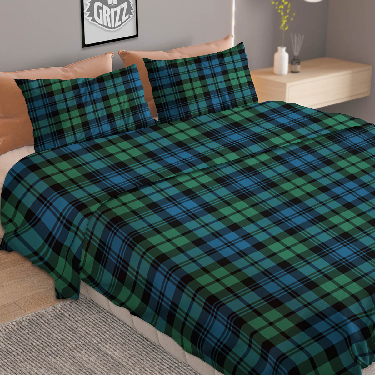 Sun And Gold Moon Print Duvet Cover Bedding Set