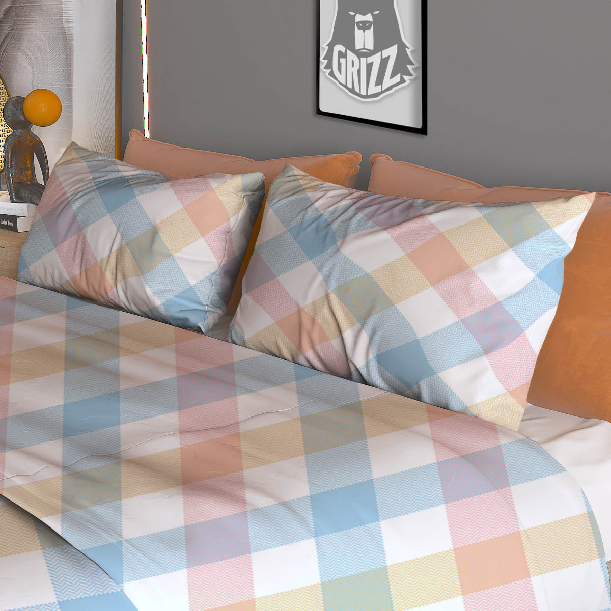 Sun And Moon Geometric Celestial Print Duvet Cover Bedding Set