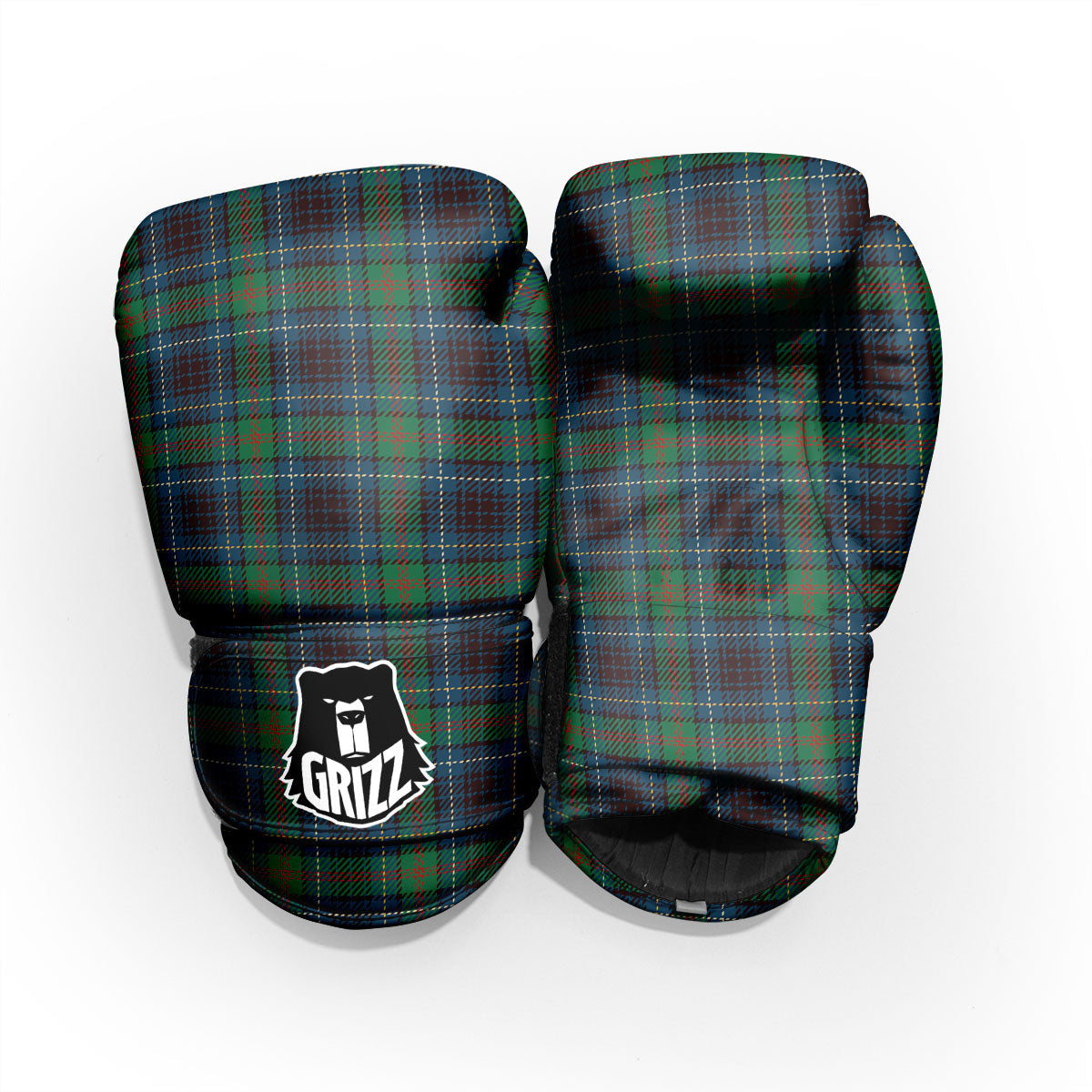 Tartan Irish Print Pattern Pro Boxing Glove