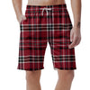 Tartan Plaid Print Men's Shorts-grizzshop