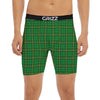 Tartan Saint Patrick's Day Print Boxer Briefs-grizzshop