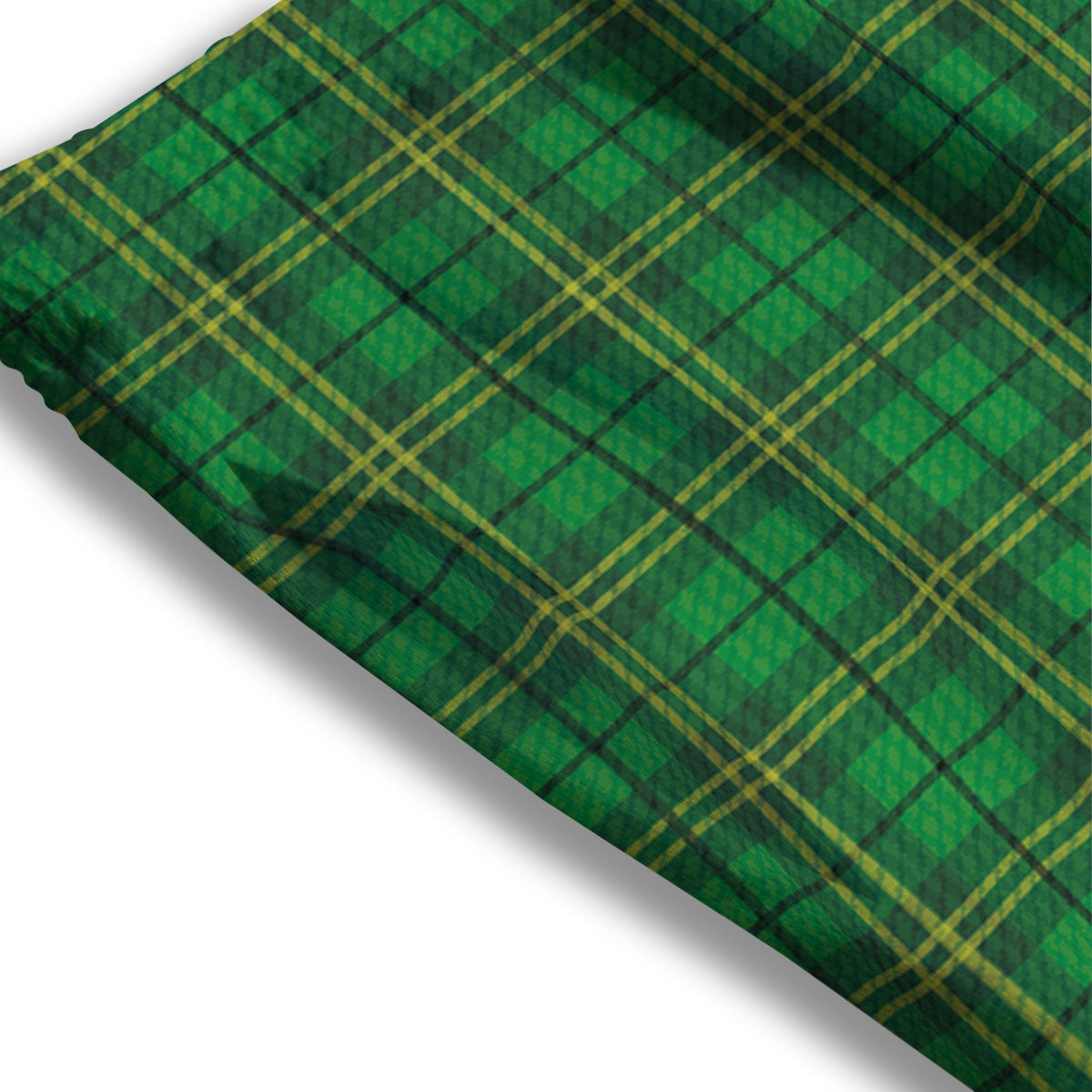 Tartan Saint Patrick's Day Print Mesh Shorts