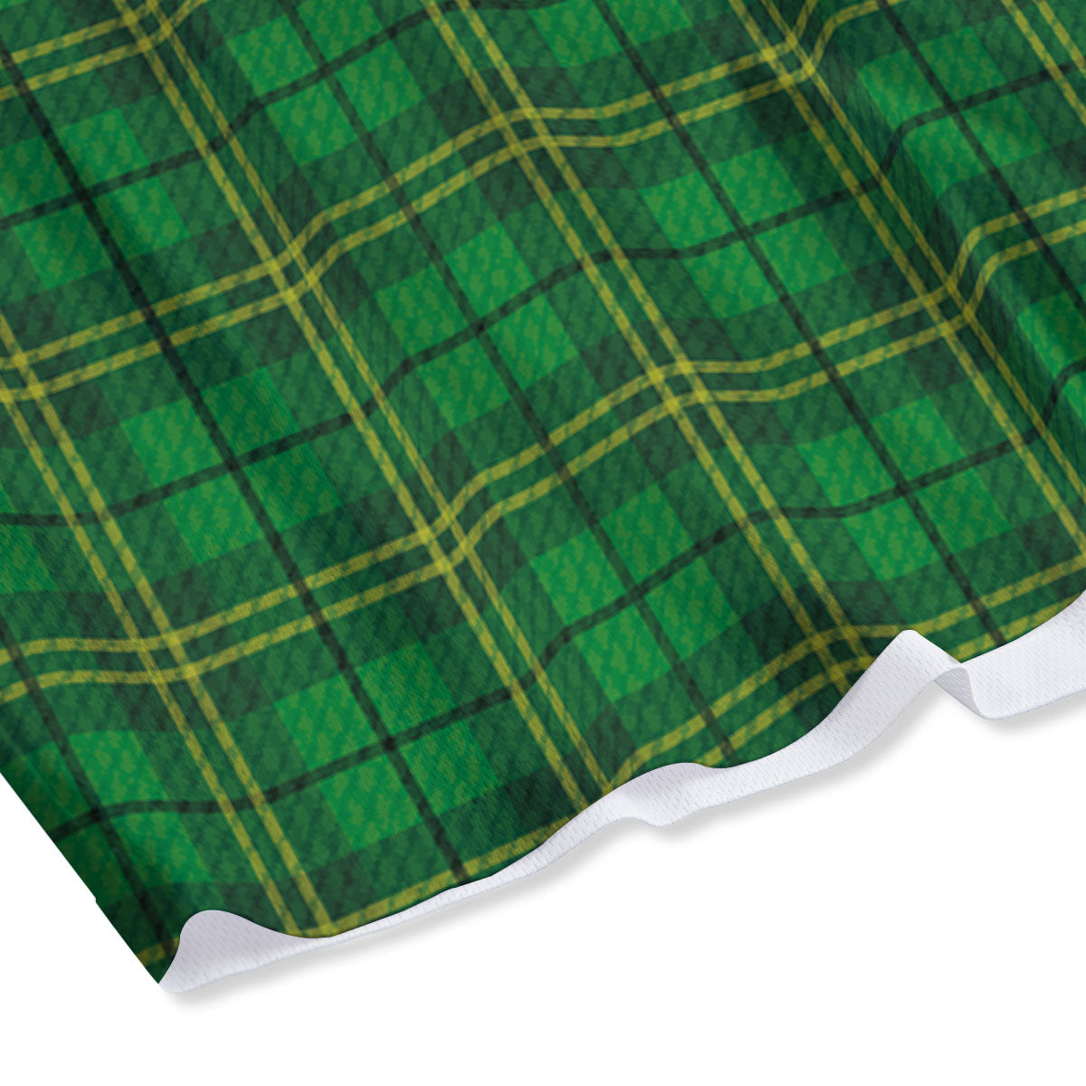 Tartan Saint Patrick's Day Print Mesh Shorts