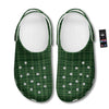 Tartan Saint Patrick's Day Print Pattern Clog-grizzshop