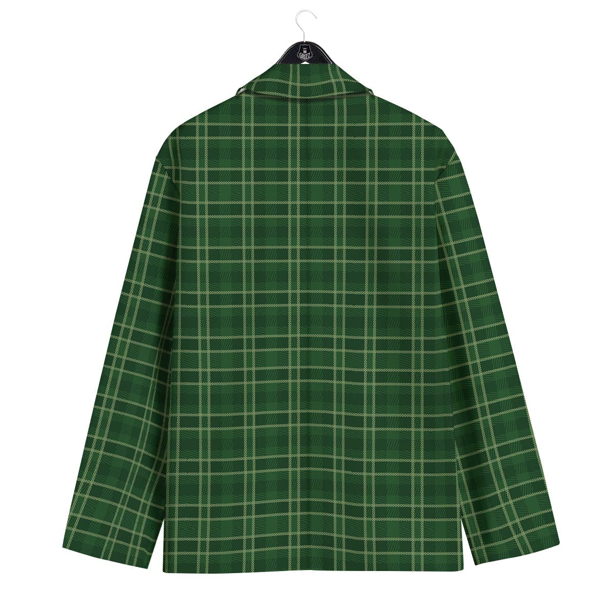 Tartan Saint Patrick's Day Print Pattern Men's Sport Coat-grizzshop