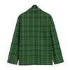 Tartan Saint Patrick's Day Print Pattern Men's Sport Coat-grizzshop