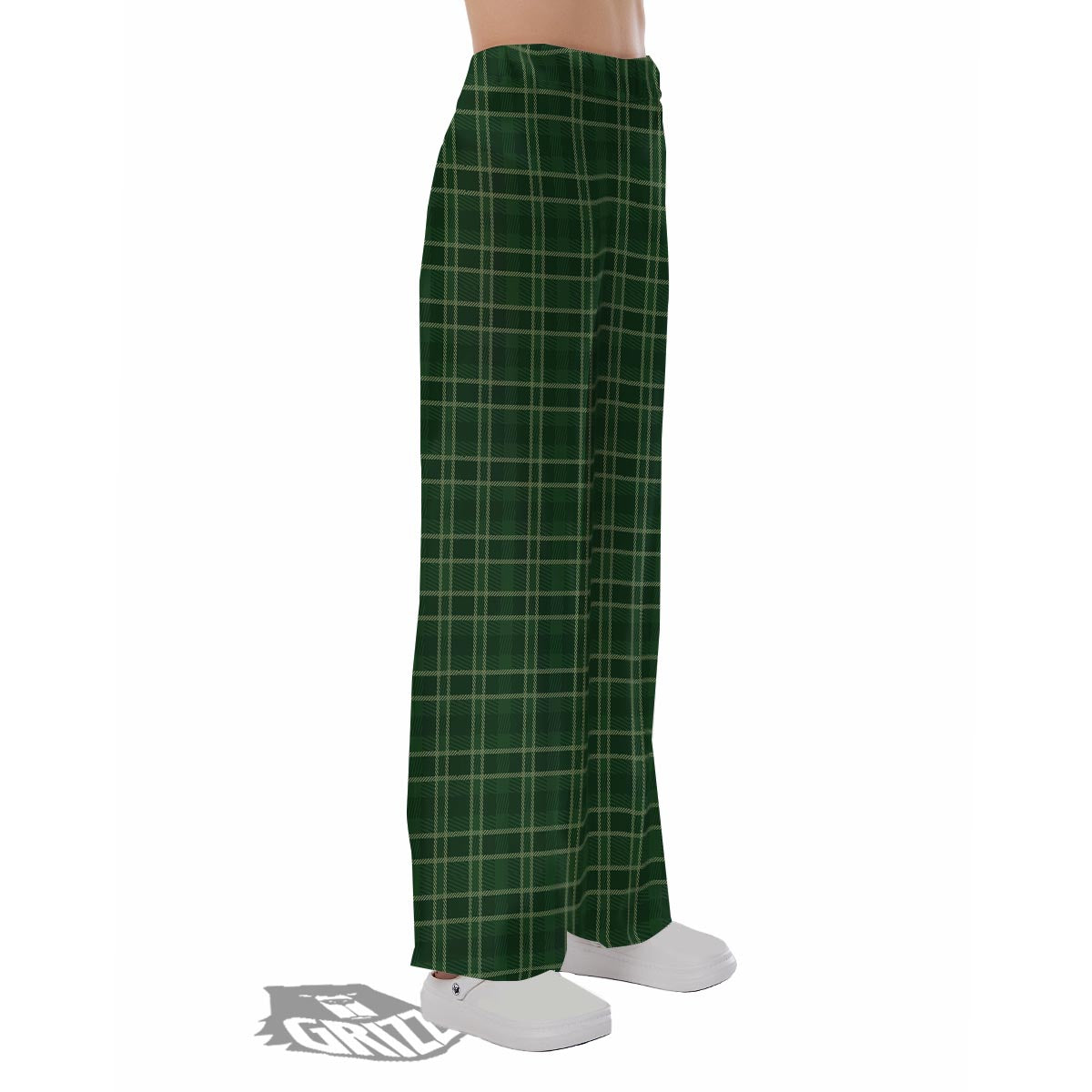 Tartan Saint Patrick's Day Print Pattern Pajama Pants-grizzshop