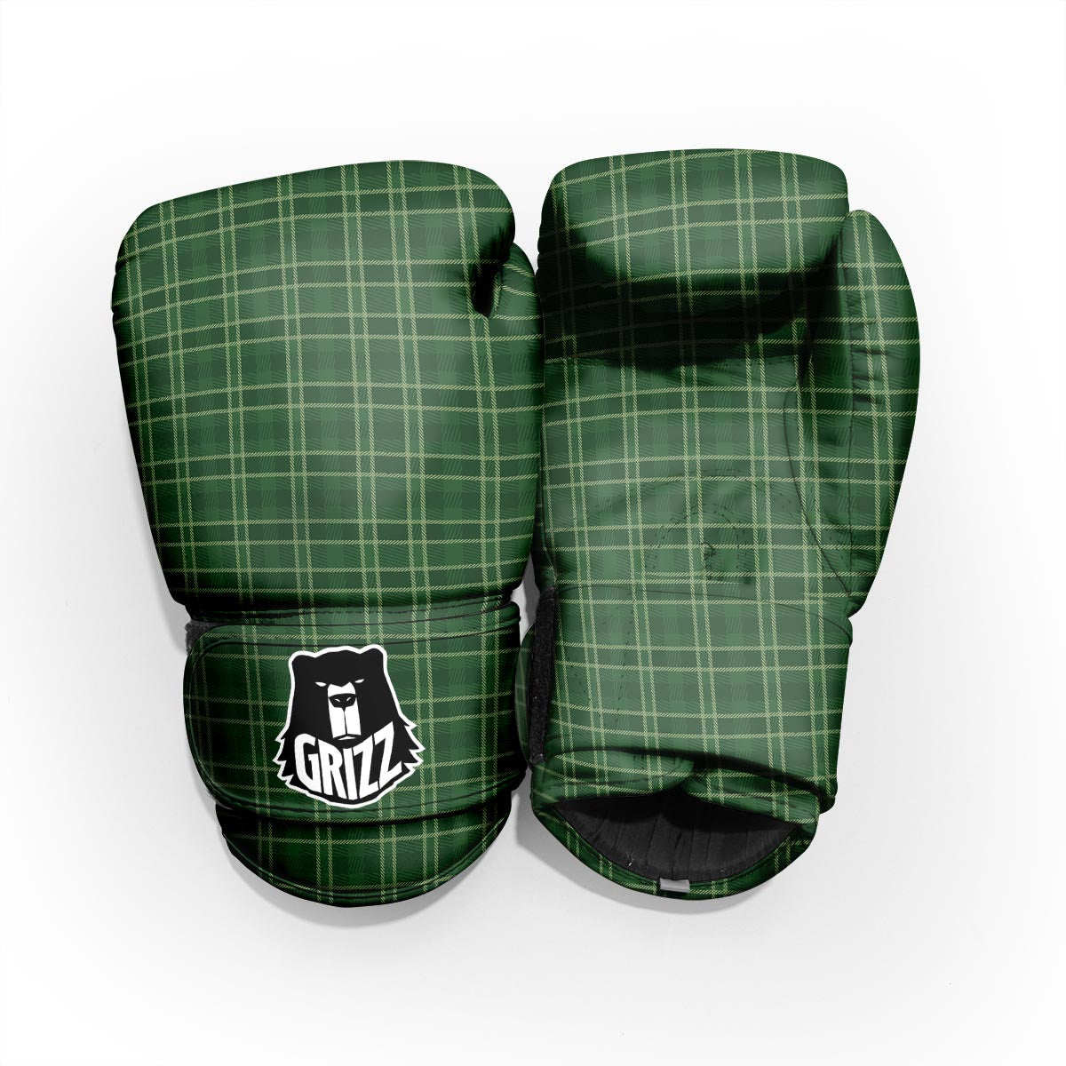 Tartan Saint Patrick's Day Print Pattern Pro Boxing Glove