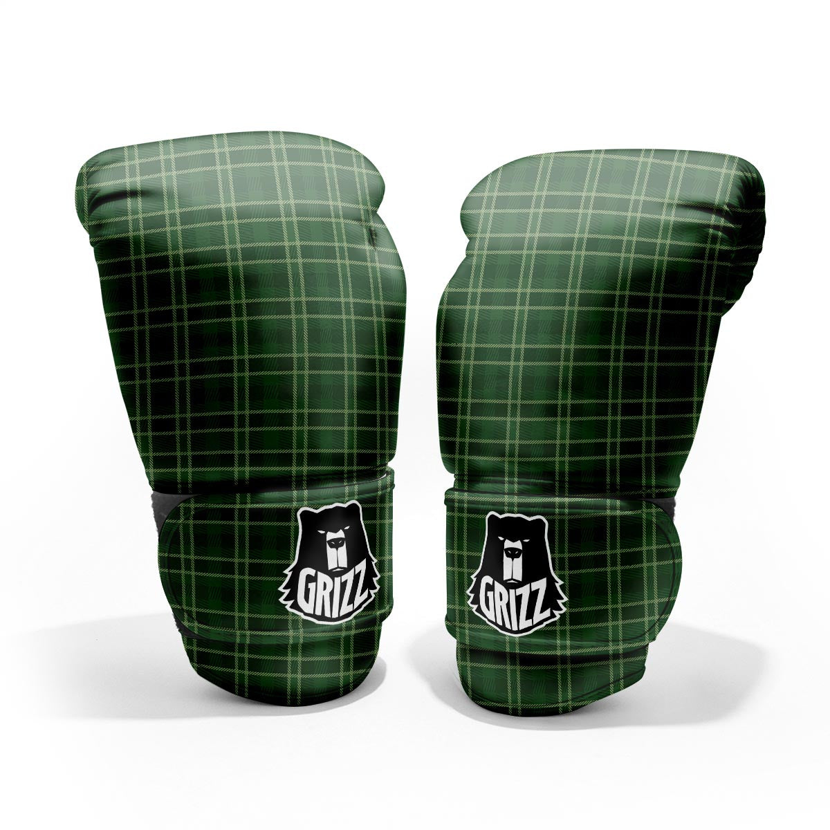 Tartan Saint Patrick's Day Print Pattern Pro Boxing Glove