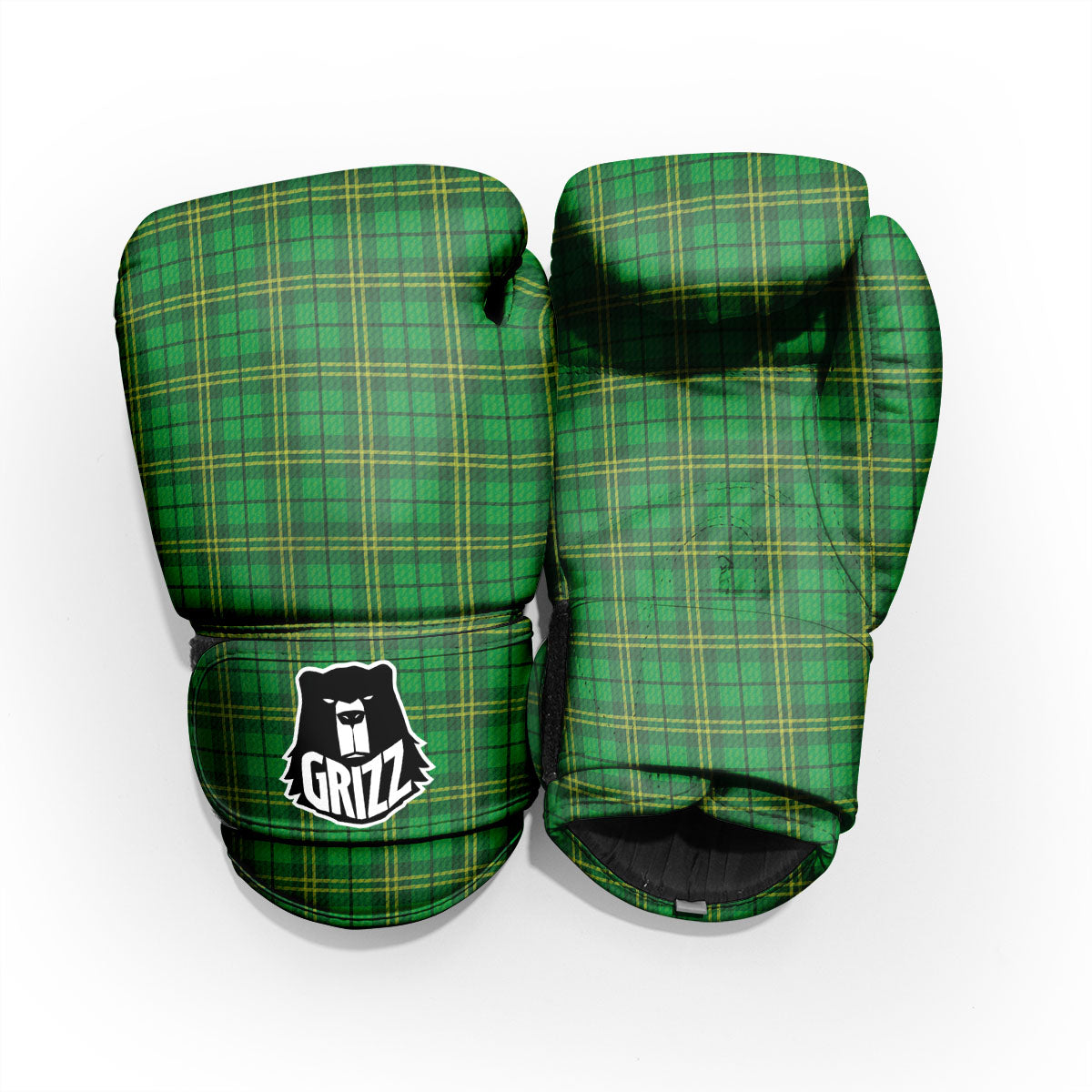 Tartan Saint Patrick's Day Print Pro Boxing Glove