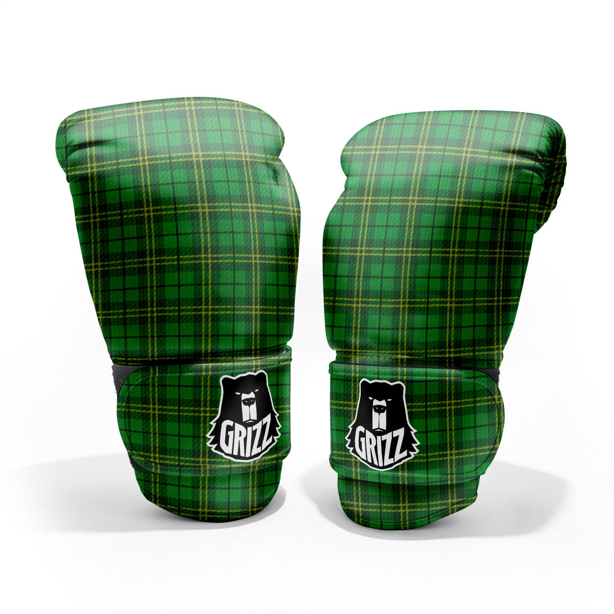 Tartan Saint Patrick's Day Print Pro Boxing Glove
