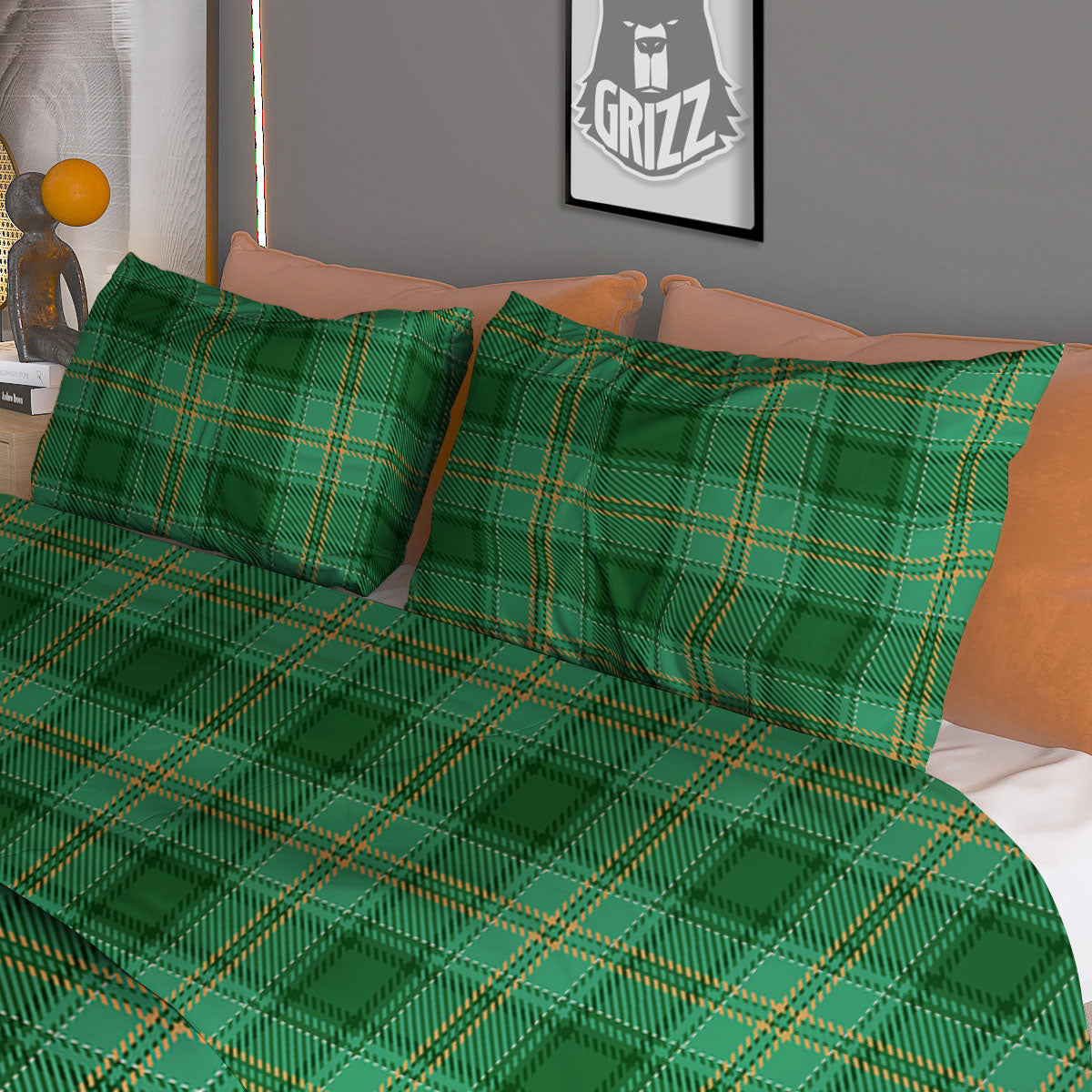 Totem Tribal Print Pattern Duvet Cover Bedding Set
